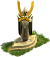 Standbeeld van de heilige, wijze man